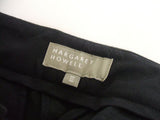 MARGARET HOWELL 578-0143602 WASHED COTTON TWILL パンツ チャコールグレー レディース  マーガレットハウエル【中古】1-1229M♪