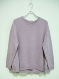 ADIEU TRISTESSE バックレースニット セーター パープル レディース アデュートリステス【中古】2-0214T▲