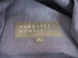 MARGARET HOWELL END ON END DENSE POPLIN/579-9120070 定価39000円 サイズXL ジャケット グレー メンズ  マーガレットハウエル【中古】2-0305M♪