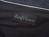 ZADIG&VOLTAIRE 変形 ノーカラージャケット ネイビー レディース ザディグエヴォルテール【中古】2-1103T♪
