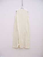 alvana 新品 ASC-0067 DAIRY C/N LONG DRESS サイズ0 定価18000+TAX ワンピース アイボリー レディース アルヴァナ【中古】2-0603S♪