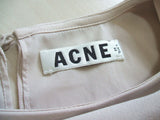 ACNE ノースリーブ サイズ36 ワンピース ベージュ レディース アクネ【中古】2-0628S△