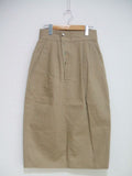 ELIN チノパッチポケットスカート サイズ36 ロングスカート ベージュ レディース エリン【中古】2-0602M▲