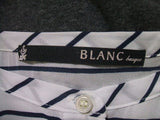 blanc basque カットソー生地 切り替え チュニック ブラウス グレー レディース ブランバスク【中古】2-0602M▲