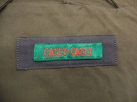 CASEY CASEY 20SS FLAG JACKET オイルド フラッグジャケット 14HV213 サイズS  カーキ メンズ ケイシーケイシー【中古】2-0920M☆