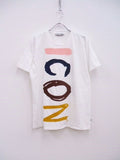 ONE T SHIRT by RICHARD HAINES リチャードヘインズ 新品 ユニセックス ICON 半袖Ｔシャツ ホワイト 【中古】2-0729S♪