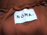 NOMA t.d. パネルリブスカート スカート ブラウン グレー レディース ノーマティーディー【中古】2-0809M△