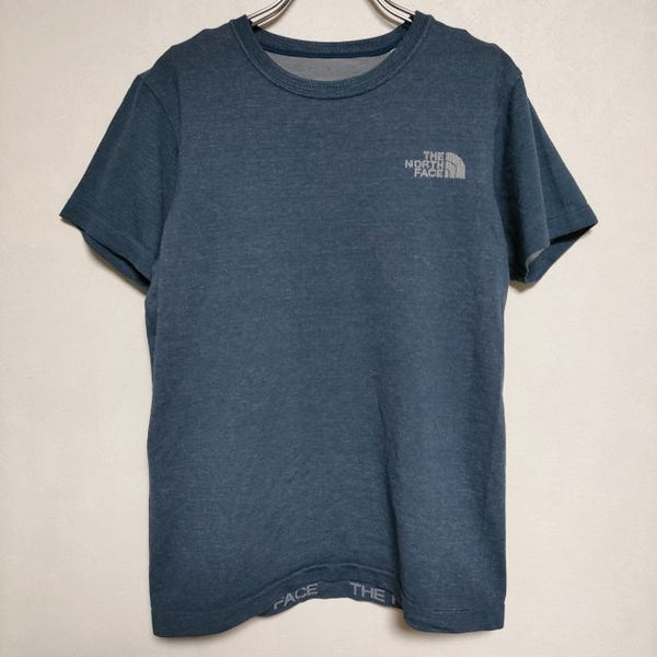 THE NORTH FACE NTW11932 S/S SQUARE LOGO JACQUARD TEE Ｔシャツ カットソー ブルー レディース ザノースフェイス【中古】3-0723S∞