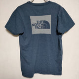 THE NORTH FACE NTW11932 S/S SQUARE LOGO JACQUARD TEE Ｔシャツ カットソー ブルー レディース ザノースフェイス【中古】3-0723S∞