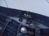 A.P.C. petite standard サイズ25 デニムパンツ ブルー レディース アーペーセー【中古】2-0831G△