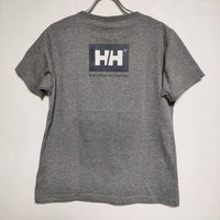 HELLY HANSEN HE61903バックロゴ Ｔシャツ カットソー 杢グレー レディース ヘリーハンセン【中古】3-0723S∞