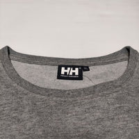 HELLY HANSEN HE61903バックロゴ Ｔシャツ カットソー 杢グレー レディース ヘリーハンセン【中古】3-0723S∞