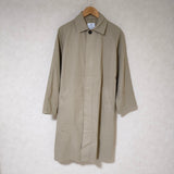 HARROW TOWN STORES HTS サイズ44 ステンカラーコート ベージュ レディース ハロウタウンストアズ【中古】3-0116M△