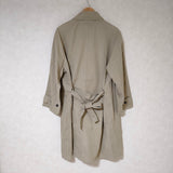 HARROW TOWN STORES HTS サイズ44 ステンカラーコート ベージュ レディース ハロウタウンストアズ【中古】3-0116M△