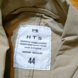 HARROW TOWN STORES HTS サイズ44 ステンカラーコート ベージュ レディース ハロウタウンストアズ【中古】3-0116M△