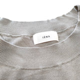 IENA コットンレーヨン ニット カーキグレー レディース イエナ【中古】3-0211M△