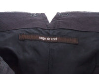 sage de cret ウール パンツ グレー メンズ サージュデクレ【中古】2-1008T♪