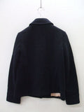 green label relaxing ショート丈 サイズM コート ネイビー レディース グリーンレーベルリラクシング【中古】2-1104T☆