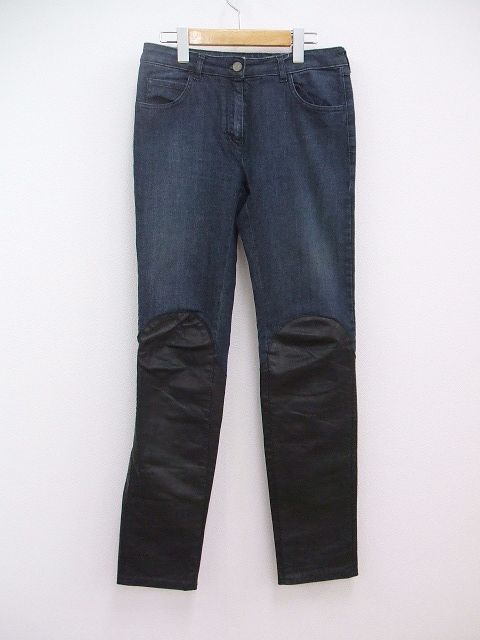 MM6 Maison Margiela切り替え ボタンジーンズ レディース MM6 Maison Margiela｜ボタンフライ切替デニムパンツ