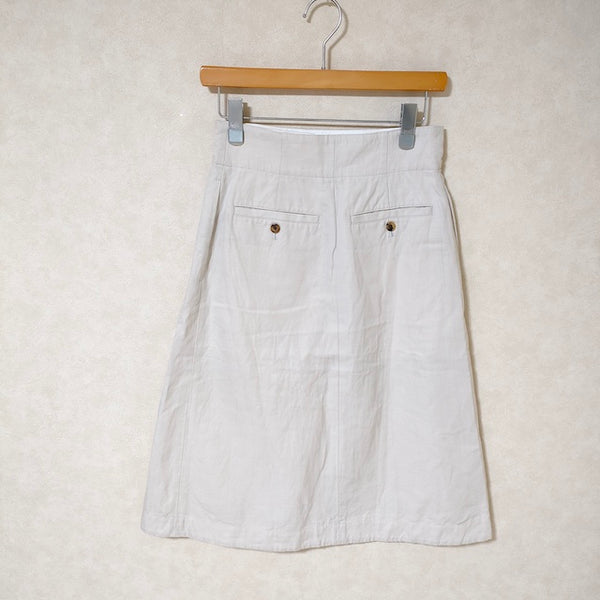 MARGARET HOWELL COTTON LINEN TWILL 578-9132008コットンリネンツイル サイズ1 ロングスカート –  ブランド古着の専門店gee,jee（ジージー）