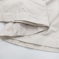 MHL. 595-8132505 COTTON LINEN TOUGH POPLIN サイズ1 ロングスカート ライトグレー レディース エムエイチエル【中古】3-0401M♪