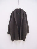 strange boutique ガウンコート カーディガン ウール100％ ベルト付き コート ブラウン系 レディース【中古】2-1120T♪