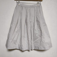 N.Natural Beauty Basic 017-6120546 T/Cポプリン スカート ライトグレー レディース エヌナチュラルビューティベーシック【中古】3-0622M∞