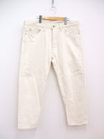 R&D.M.Co- サイズL ジーンズ デニムパンツ アイボリー レディース オールドマンズテーラー【中古】2-1130G☆