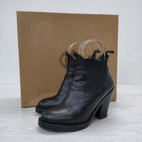 ACNE STUDIOS サイドゴア ヒールブーツ サイズ36 ブーツ ブラック レディース アクネストゥディオズ【中古】3-0124T▲