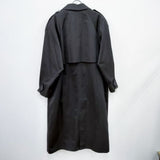 SANYO サンヨーコート 三陽商会 ライナー付きトレンチコート サイズ9AR ブラック レディース サンヨー【中古】3-0115T☆