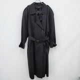 SANYO サンヨーコート 三陽商会 ライナー付きトレンチコート サイズ9AR ブラック レディース サンヨー【中古】3-0115T☆