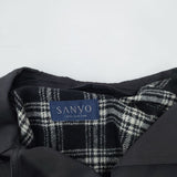 SANYO サンヨーコート 三陽商会 ライナー付きトレンチコート サイズ9AR ブラック レディース サンヨー【中古】3-0115T☆