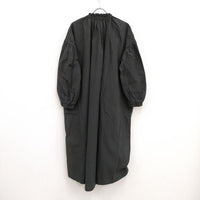 nest Robe コットンラミーバルーンスリーブワンピース 01213-1081 ワンピース ブラック レディース ネストローブ【中古】3-0320M♪