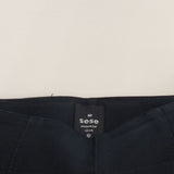 IENA sese スリムフレアパンツ サイズ36 パンツ ネイビー レディース イエナ【中古】3-0130T♪