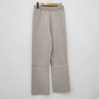 Steven Alan COTTON FLARE KNIT PANTS サイズS ニットパンツ  べージュ レディース スティーブンアラン【中古】3-0312M☆