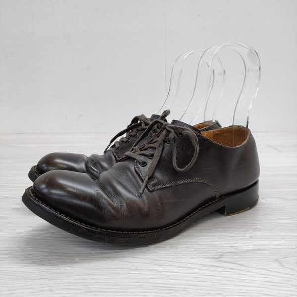 MARGARET HOWELL LEATHER LACE UP SHOES 578-7270003 ドレスシューズ ブラウン レディース マーガレットハウエル【中古】3-0217G▲