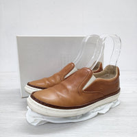 Maison Martin Margiela レザースリッポン マルジェラ22 サイズ36 スニーカー シューズ  ブラウン レディース メゾンマルタンマルジェラ【中古】3-0215G☆