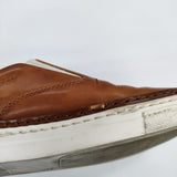 Maison Martin Margiela レザースリッポン マルジェラ22 サイズ36 スニーカー シューズ ブラウン レディース メゾンマルタンマルジェラ【中古】3-0215G☆