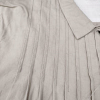 DMG タックシャツ サイズ2 コットン 長袖シャツ ベージュ レディース ディーエムジー/ドミンゴ【中古】3-0423M◎