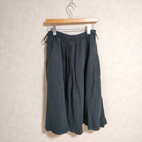 nest Robe 01141-2050 墨黒 サイズF ロングスカート ブラック(タグ表記：INK・BLACK) レディース ネストローブ【中古】3-0315M△