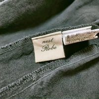 nest Robe 01141-2050 墨黒 サイズF ロングスカート ブラック(タグ表記：INK・BLACK) レディース ネストローブ【中古】3-0315M△
