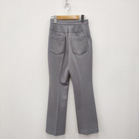 ROKU 6 BEAUTY&YOUTH JERSEY BOOT CUT PANTS 8614-202-0283 パンツ グレー レディース ロクビューティアンドユース【中古】3-0503M▲