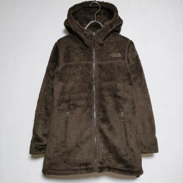 THE NORTH FACE バーサロフトロング VERSA LOFT LONG NAW61205 フリース  パーカー ブラウン レディース ザノースフェイス【中古】3-0923T∞