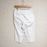 YAECA CHINO CLOTH PANTS TAC STRAIGHT チノタックストレート 68651 サイズ30 パンツ ホワイト レディース ヤエカ【中古】3-0410M△