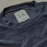 Luxluft パイル地 サイズ38 半袖Ｔシャツ カットソー ネイビー レディース ルクスルフト【中古】3-0601S△