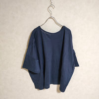 nest Robe 01172-2003 天竺 ビックtee カットソー ネイビー レディース ネストローブ【中古】3-0508M△