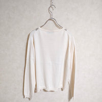 JOHN SMEDLEY クルーネック  カーディガン アイボリー レディース ジョンスメドレー【中古】3-0417M△