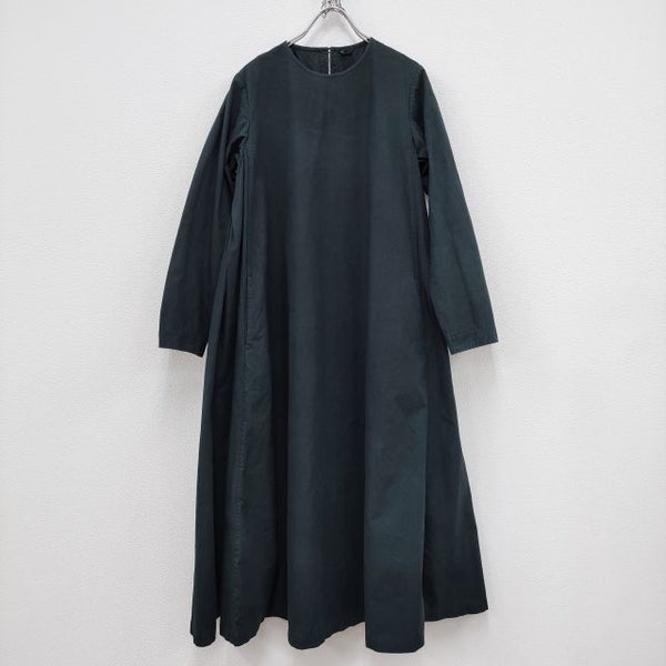 ARTS&SCIENCE Side tuck dress サイドタック 073-L521-043 サイズ1 ワンピース グリーン系 レディース アーツ&サイエンス【中古】3-0428M☆