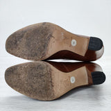 ARTS&SCIENCE MALY JANE メリージェーン ハイヒール ワンストラップ サイズ23cm レザー パンプス ブラウン red brown レディース アーツ&サイエンス【中古】3-0713G◎