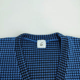 ROKU 6 BEAUTY&YOUTH WAFFLE V NECK CARDIGAN ワッフル カーディガン 22SS ブルー レディース ロクビューティアンドユース【中古】3-0523M♪